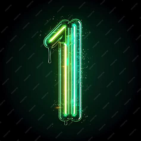 Premium Photo | Neon Alphabets and Numbers Unleash the Power of Digital