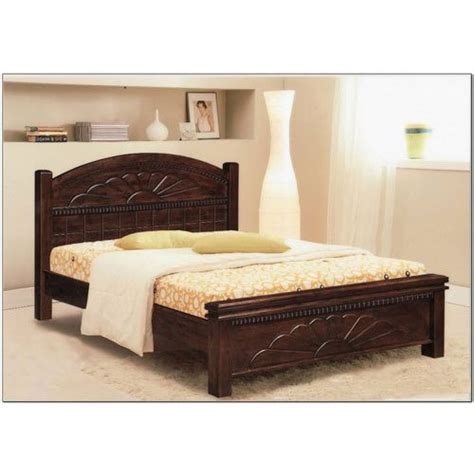 Modern Brown Teak Wood Bed Size 4x6 Feet At Rs 15000 In Navi Mumbai Id 22110653712