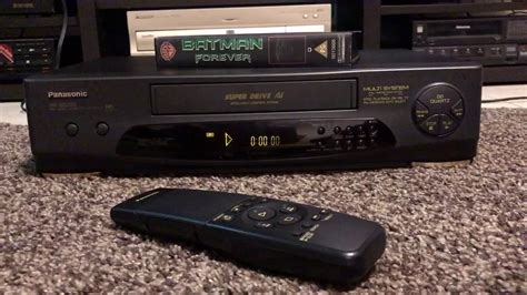 PANASONIC NV SD200 VCR VHS PLAYER YouTube