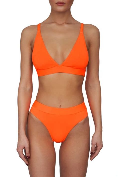 Neon Orange Bikini Shop The Worlds Largest Collection Of Fashion My