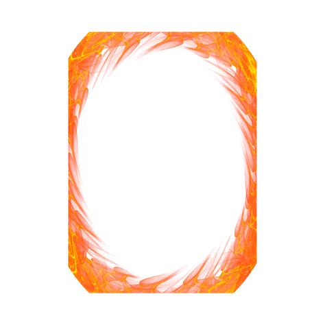 Realistic Transparent Fire Frame 21104050 Png