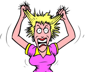When your baby pulls your hair to grab your attention, and you listen to him, he may keep doing that again and again. Pulling Hair Out Cartoon Clipart | Free download on ClipArtMag