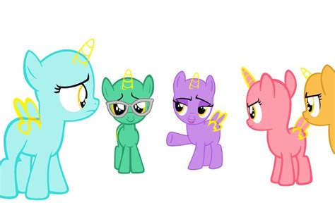 Filly Group Base 42 By Amelia Bases On DeviantART MLP FiM Bases