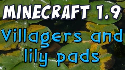 Minecraft Villagers And Lily Pads 19 Prerelease Part 1 Zeetotal