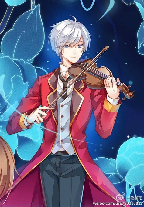 Anime Boy With Violin Anime Art In 2019 Pinterest