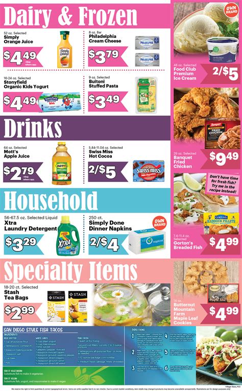 Georges Banana Stand Weekly Specials Page 1 11042022