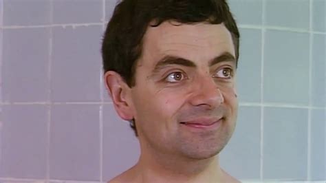 Mr Bean Running Across The Pool YouTube