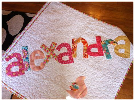 An Original Cotton And Clover Personalized Name Quilt 100 Yummy