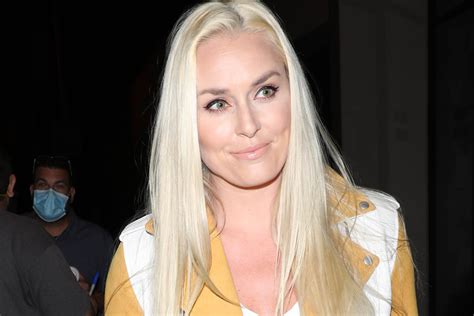 Lindsey Vonn Sports Moto Jacket Shorts And White Heels For Night Out