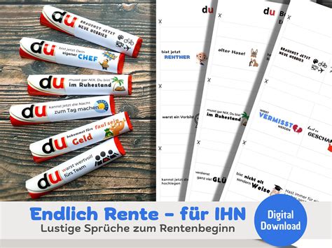 Download Du BIST Nachrichten für RENTNER, 27 Banderolen passend für