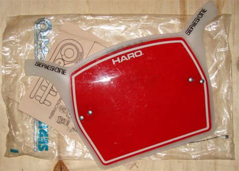 Failure to replace such number plates may result in keepers risking prosecution. BMXmuseum.com For Sale / Haro Series 1 Number Plate