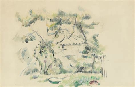 Paul Cézanne ~ The Drawings Watercolours Paul Cezanne Paintings