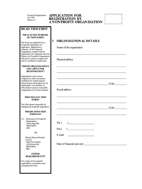 Npo Form Fill Out And Sign Printable Pdf Template Airslate Signnow