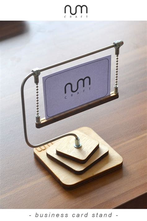 No matter what you use personalized business cards or calling cards for, you will look well. Business Card Stand Business Card Holder for Desk Business ...