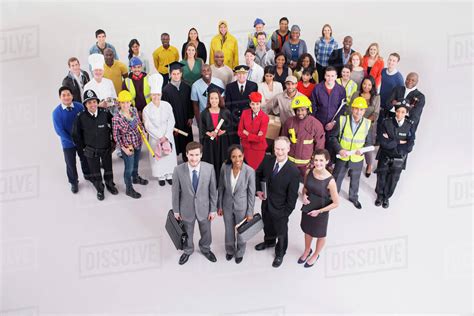 Diverse Workforce Stock Photo Dissolve