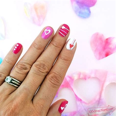 Big List Of Cricut Valentine Projects 100 Directions Simple Nail Art
