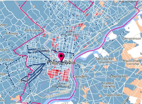 Map Phillys Most Underserved Neighborhoods For Public Transit