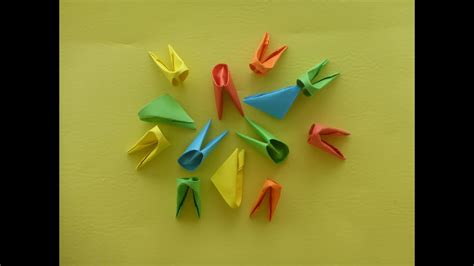 Diy Origami Module Deutsche Anleitung Folding The Pieces 3d Origami
