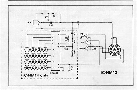 Icom Mic Wiring Mic Pinout Wiring Diagram