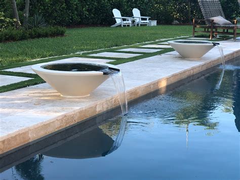 Water Bowls Contemporary Pool Miami By Custom Watershapes Houzz