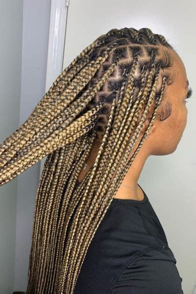 30 Trending Black And Blonde Braids Mixed Hairstyles Of 2024