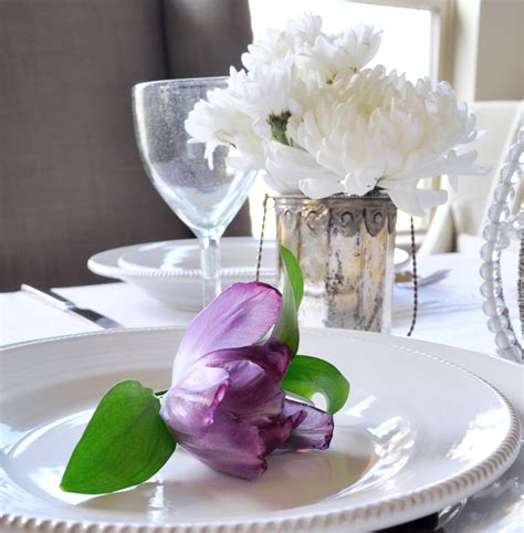 Style Your Place Settings With Flowers Decor Gold Designs