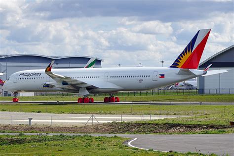 Philippine Airlines First Airbus A350 900 Xwb F Wzna Ms Flickr