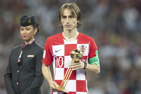 Real Madrid Midfielder Luka Modric Honored As The Best Overall Player