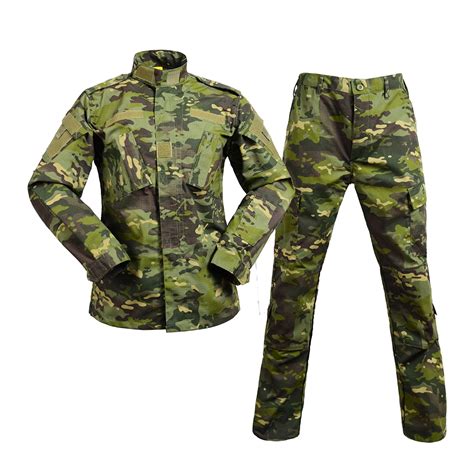Multicam Camouflage Fabric Tactical Us Military Style Clothing Green