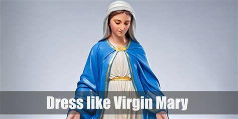 Diy Costumes Adult Costumes Halloween Costumes Fabric Belt Blue Fabric Virgin Mary Costume