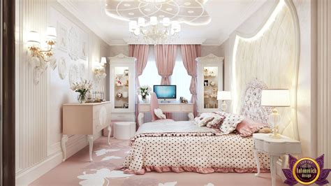 You sleep here, of course, but you also relax, read, put. Luxury girls bedroom design