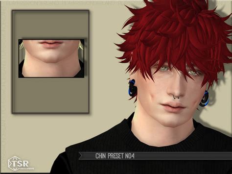 The Sims Resource Chin Preset N04
