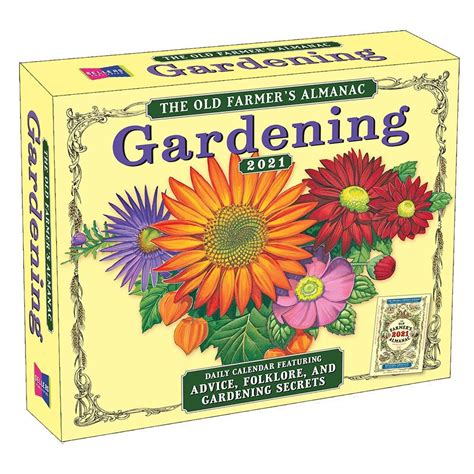 This calendar features garden illustrations, along with several quick and easy gardening tips each your customers will welcome the charm, wit and useful information that comes with these thoughtfully designed wall calendars from the archives of. Old Farmers Almanac Gardening Desk Calendar - Calendars.com