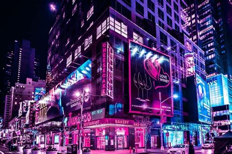 New York Neon Wallpapers Top Free New York Neon Backgrounds