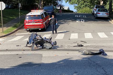 Breaking N Glebe Road Closed After Serious Motorcycle Crash