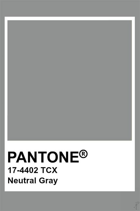 Gray Pantone Color Chart Financial Report