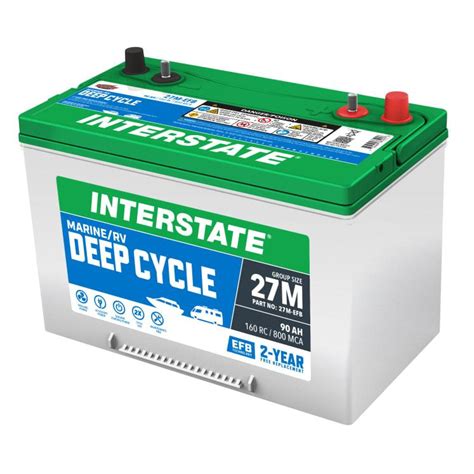 Interstate Batteries Marine Rv Deep Cycle Battery Grp Mo Cca