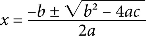Quadratic Formula No Background Clip Art Library
