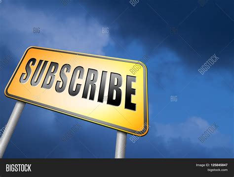 Subscribe Here Button Image And Photo Free Trial Bigstock