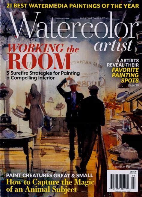 Watercolor Artist Magazine Subscription Buy At Uk