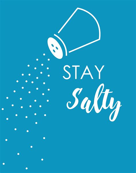 Stay Salty Digital Print Etsy España