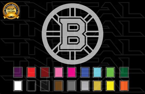 Boston Bruins Decal Sticker Hockey Team Logo Nhl Vinyl Car Window Wall