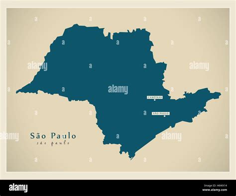 Sao Paulo Map Hi Res Stock Photography And Images Alamy