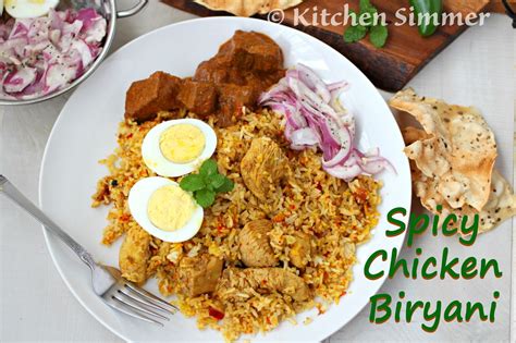 Kitchen Simmer Spicy Chicken Biryani