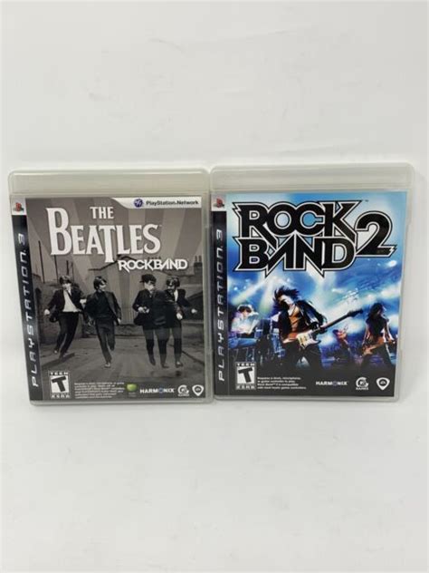 The Beatles And Rock Band 2 Sony Playstation 3 2009 Ps3 Rockband Ebay