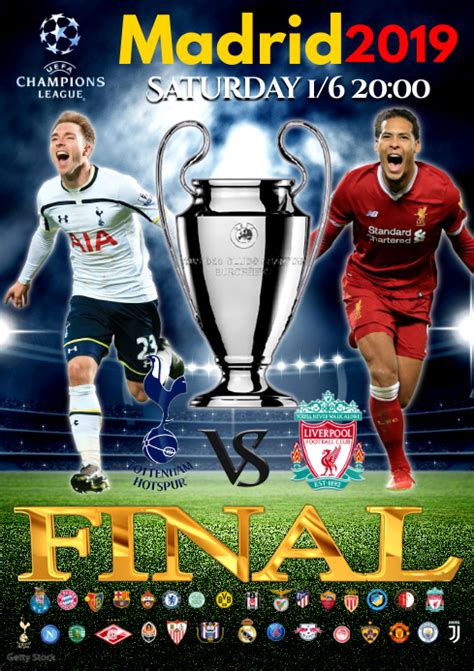 Copy Of Champions League Final Poster Postermywall