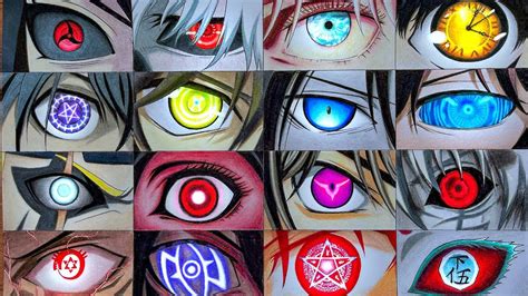 Drawing Best Anime Eyes Ever Over Power And Wonderful Youtube