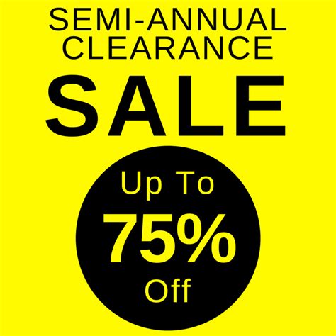 Knitique Semi Annual Clearance Sale