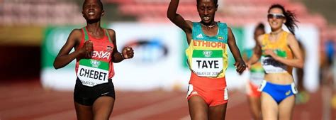 Lydia jeruto lagat and jackline wambui of kenya celebrate in the girls 800m during day 5 of the iaaf u18 world championships at. Report: women's 5000m - IAAF World U20 Championships ...