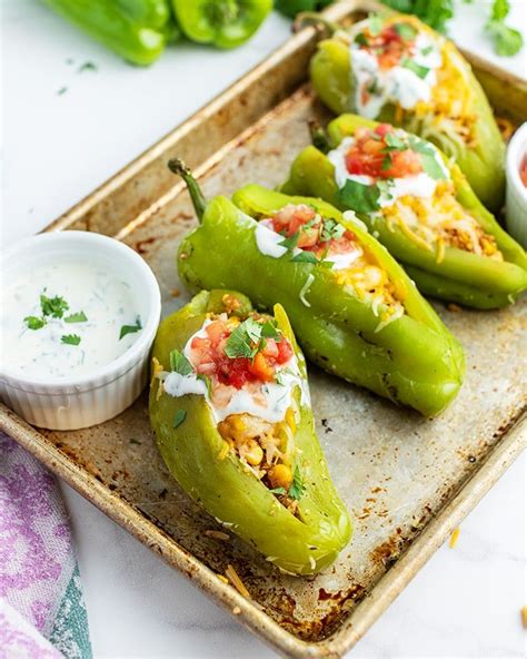 These Stuffed Hatch Chiles Are Full Of A Delicious Sweet And Spicy